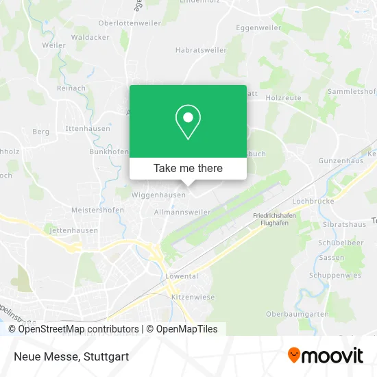 Neue Messe map