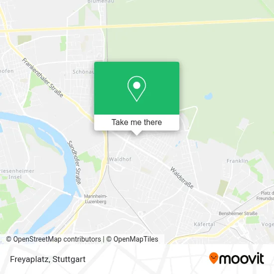 Freyaplatz map