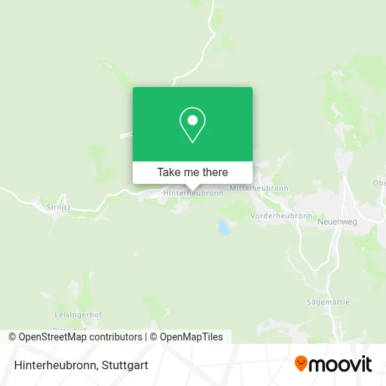 Hinterheubronn map
