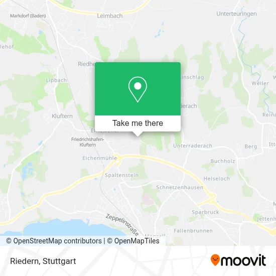 Riedern map
