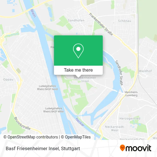 Basf Friesenheimer Insel map