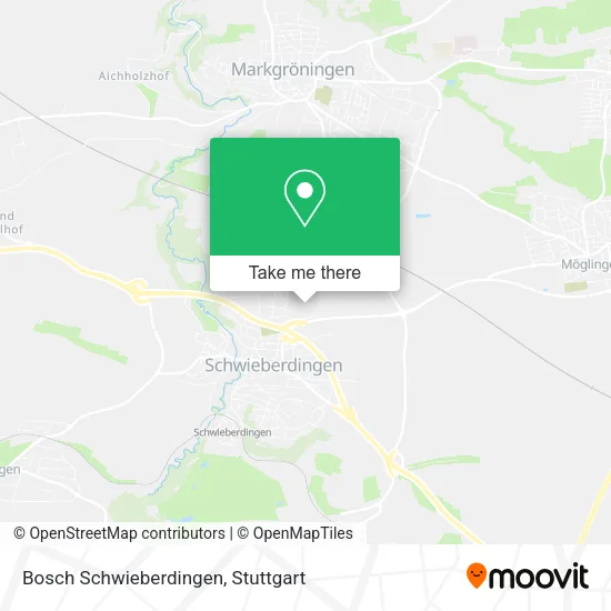 Карта Bosch Schwieberdingen