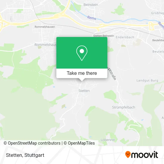 Карта Stetten