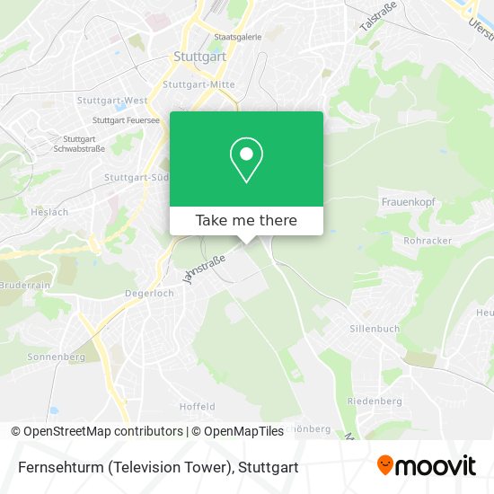 Fernsehturm (Television Tower) map