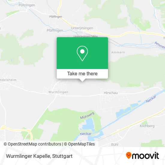 Карта Wurmlinger Kapelle