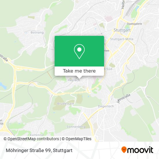 Möhringer Straße 99 map