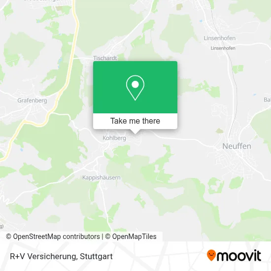 R+V Versicherung map