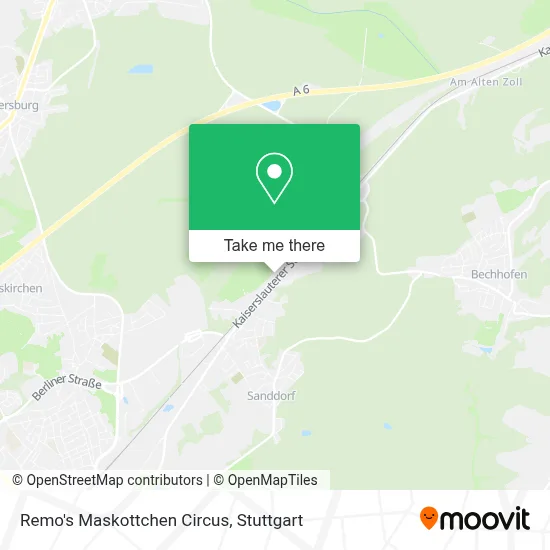 Remo's Maskottchen Circus map