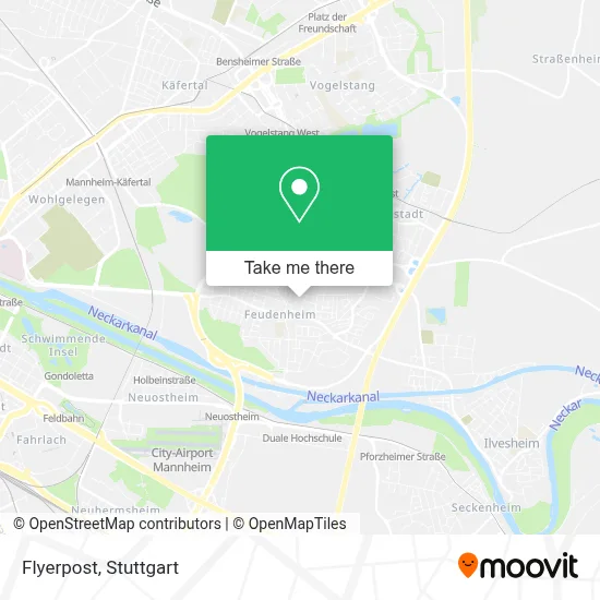 Flyerpost map