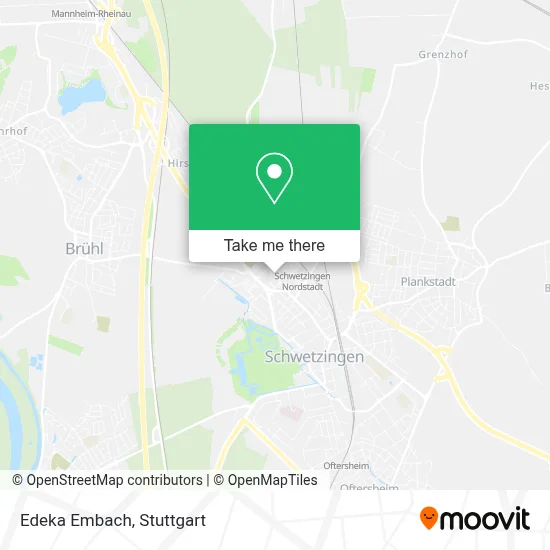 Edeka Embach map