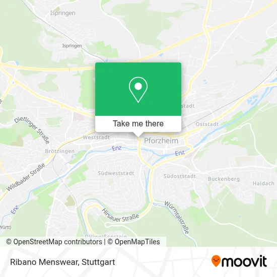 Ribano Menswear map