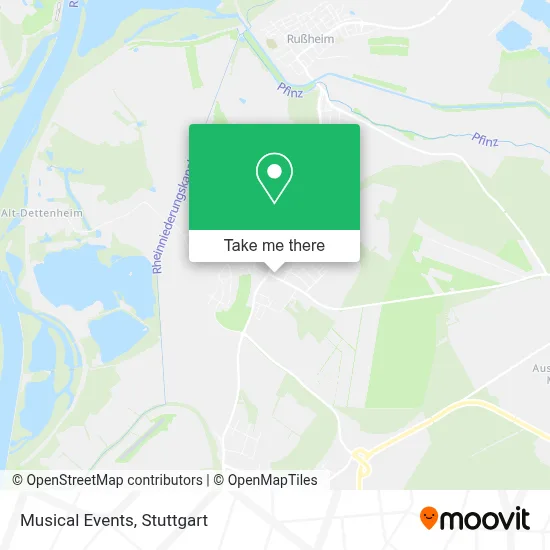 Musical Events map