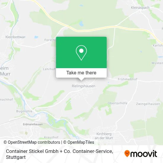Container Stickel Gmbh + Co. Container-Service map