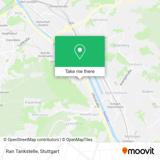Ran Tankstelle map