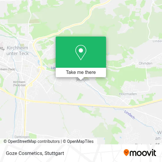Goze Cosmetics map