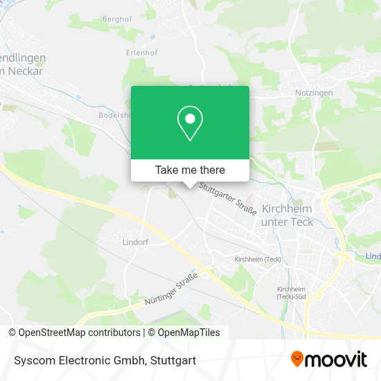 Syscom Electronic Gmbh map