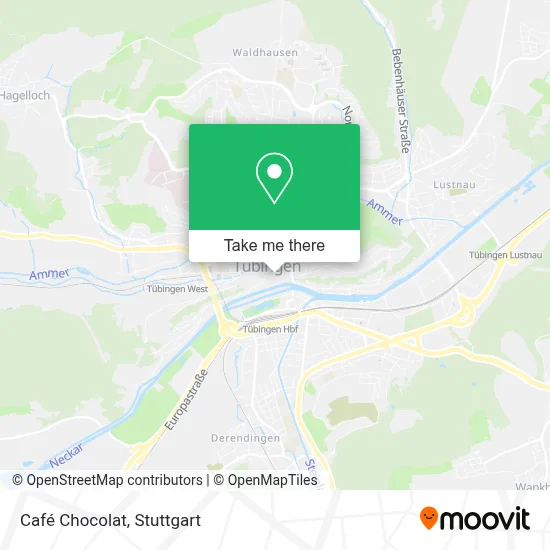 Café Chocolat map