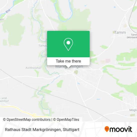Rathaus Stadt Markgröningen map