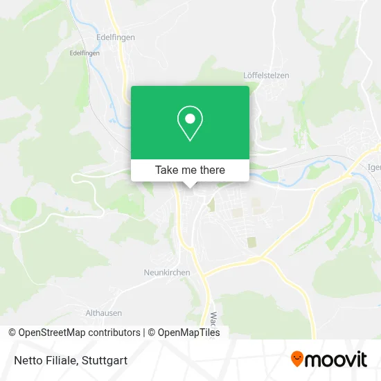 Netto Filiale map