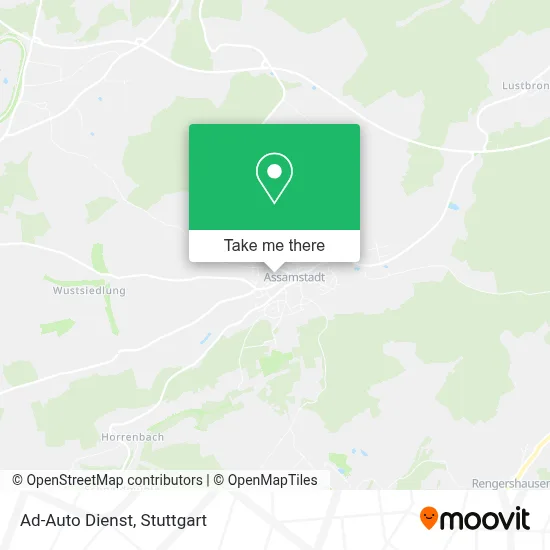 Ad-Auto Dienst map
