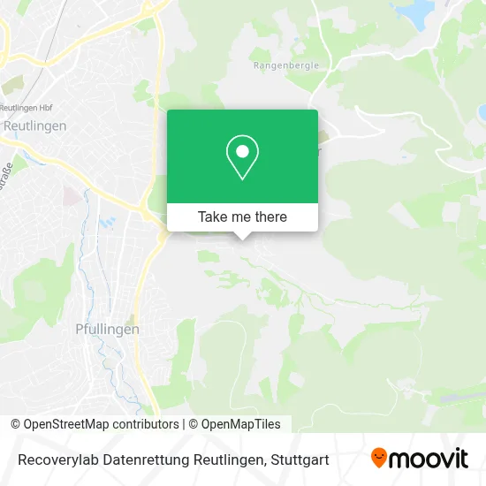 Recoverylab Datenrettung Reutlingen map