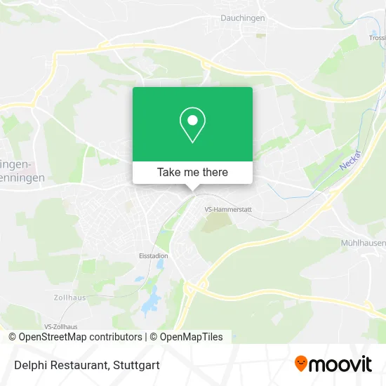 Restaurant Delphi map