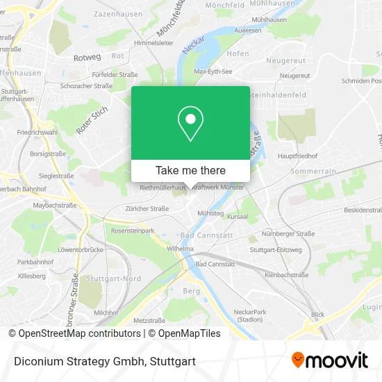 Diconium Strategy Gmbh map