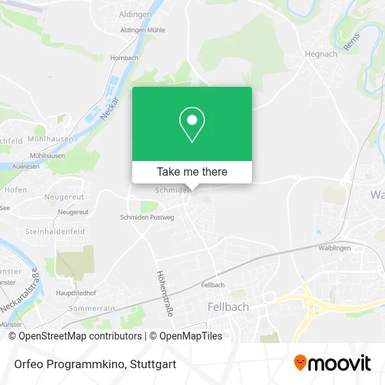 Orfeo Programmkino map