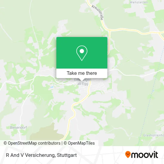 R And V Versicherung map