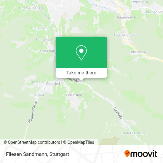 Fliesen Sandmann map