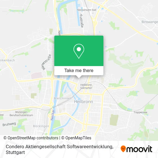 Condero Aktiengesellschaft Softwareentwicklung map