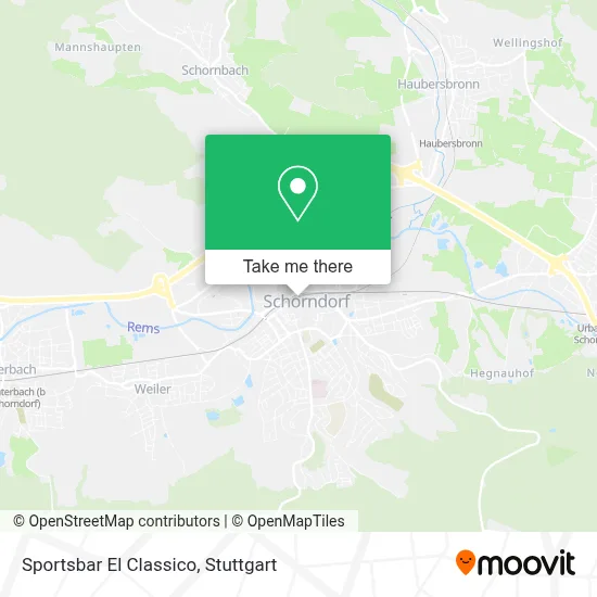 Sportsbar El Classico map