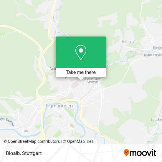 Bioalb map