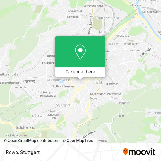 Rewe map