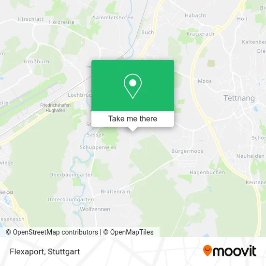 Flexaport map