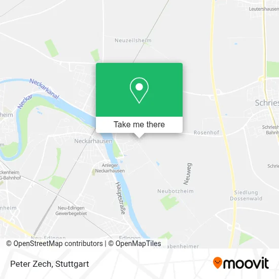 Peter Zech map