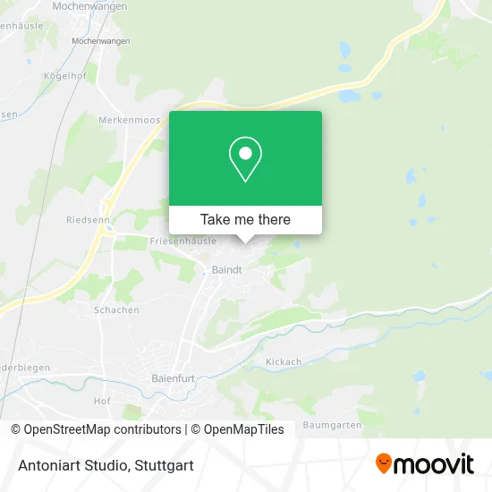 Antoniart Studio map