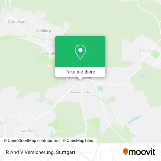 R And V Versicherung map
