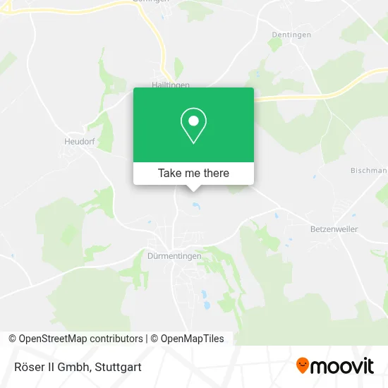 Röser II Gmbh map