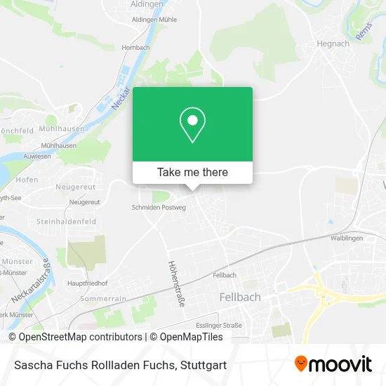 Sascha Fuchs Rollladen Fuchs map