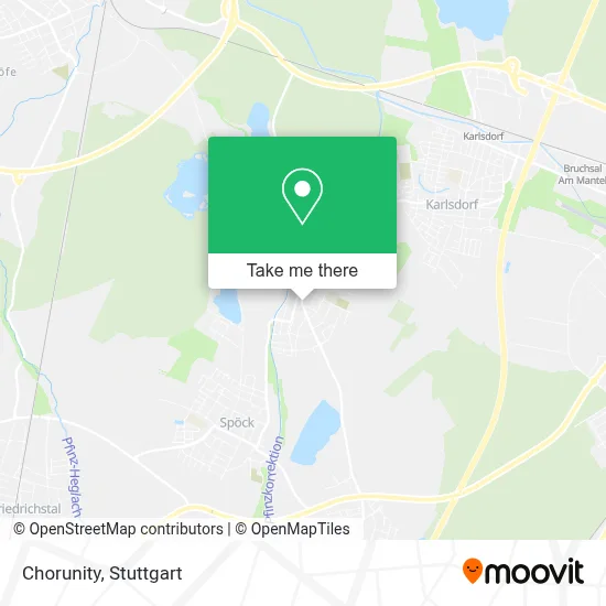 Chorunity map