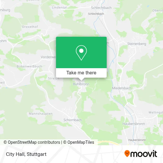 Rathaus map