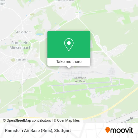 Ramstein Air Base (Rms) map