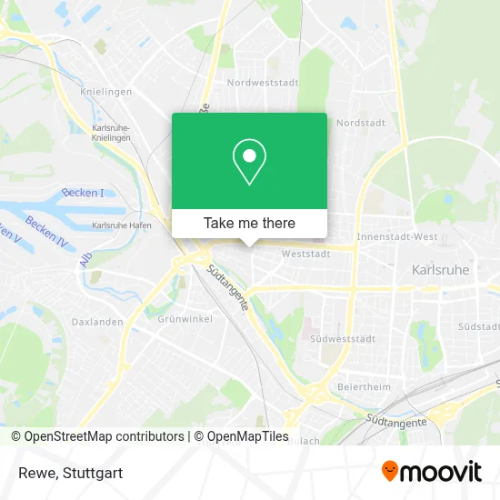 Rewe map