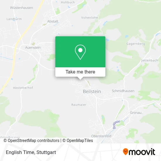 English Time map