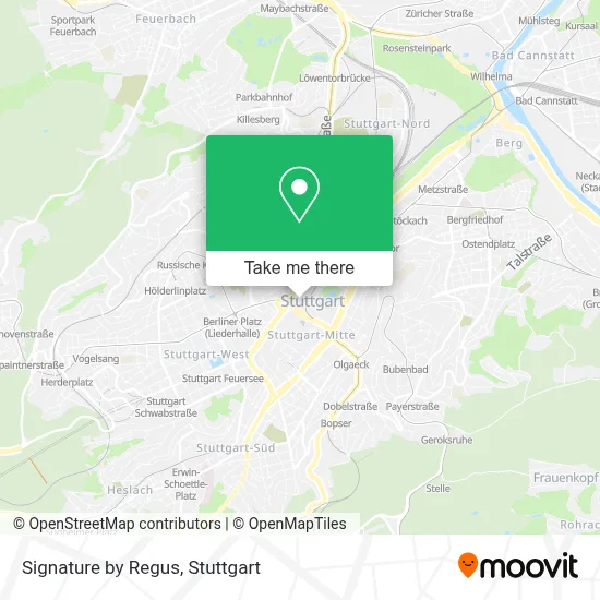 Signature by Regus map