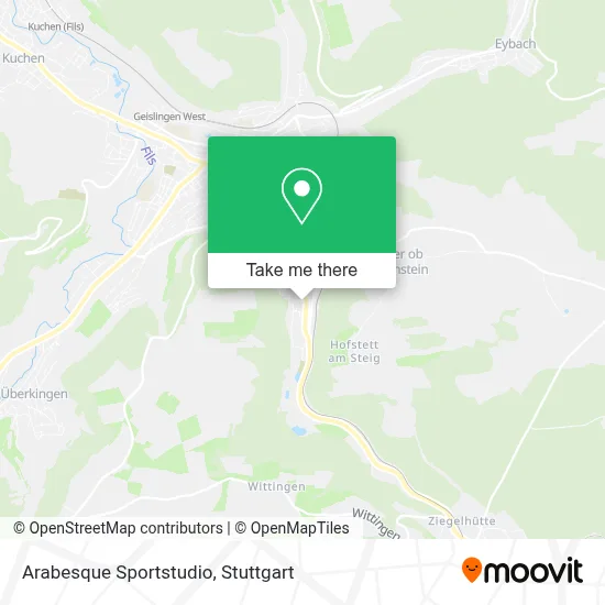Arabesque Sportstudio map
