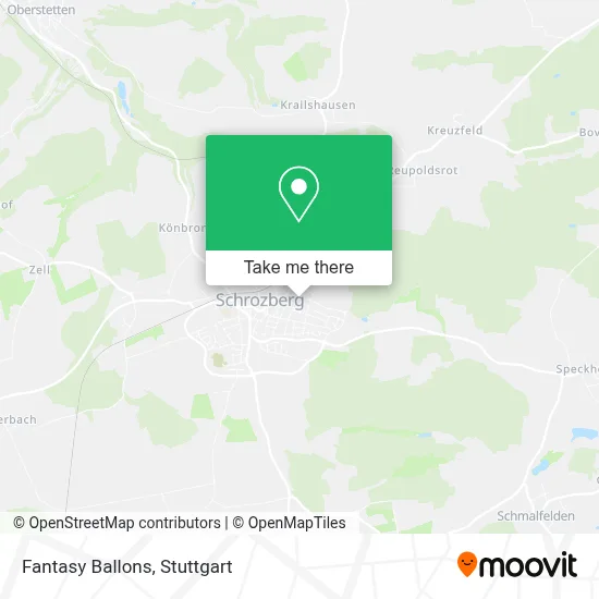 Fantasy Ballons map