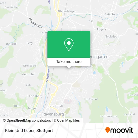 Klein Und Leber map