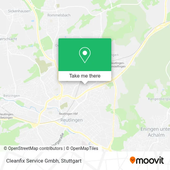 Cleanfix Service Gmbh map